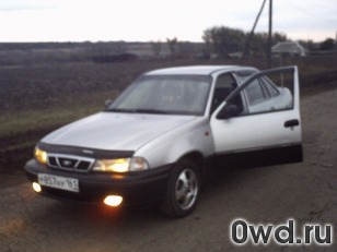 Битый автомобиль Daewoo Nexia